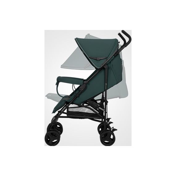 Lionelo Elia - wózek spacerowy typu parasolka, Kolor materiału: Green Graphite, 15 zdjęcie