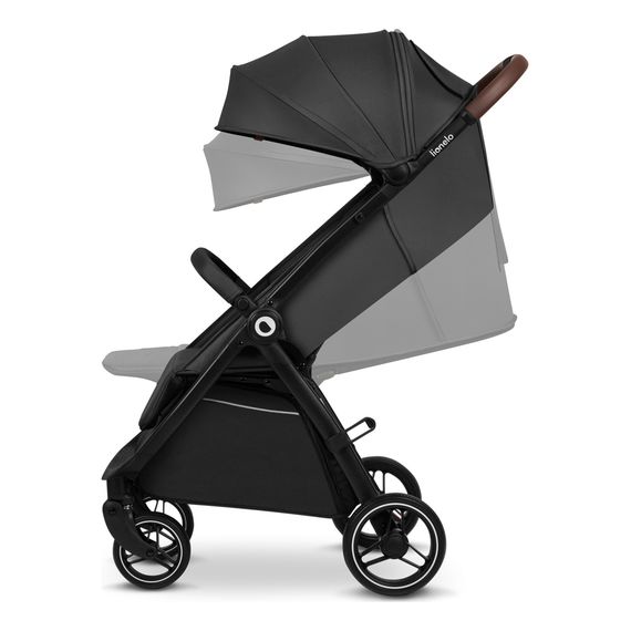 Lionelo Ingrid Beige Sand - Sportovní kočárek, Kolor materiału: Grey Stone, 8 zdjęcie