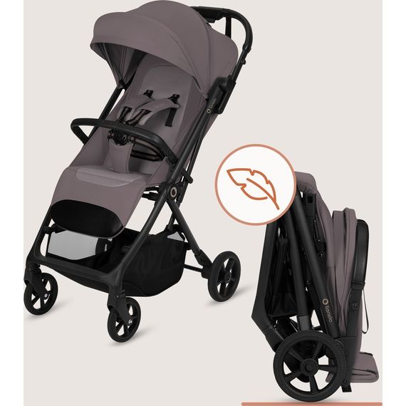 Lionelo Tansi - sportovní kočárek, Kolor materiału: Beige Taupe, 6 zdjęcie