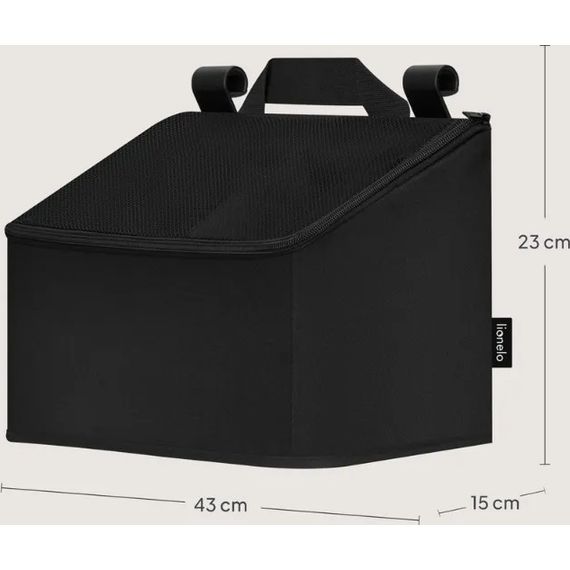 Lionelo Sidepocket organizér na postýlku Medium Black, Rozmiar: M, Kolor: Black, 10 zdjęcie
