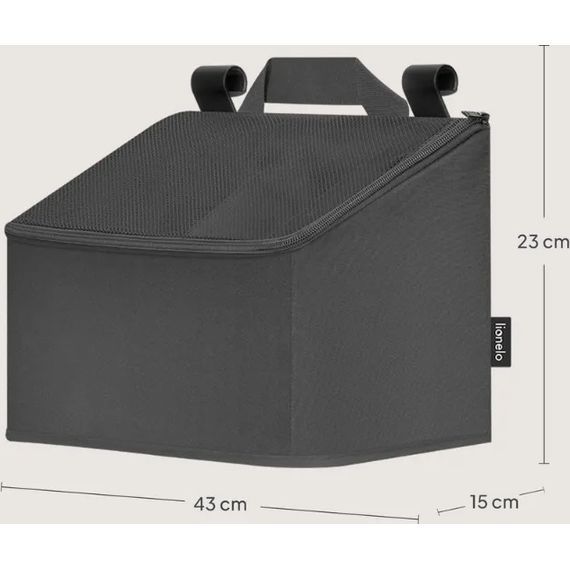 Lionelo Sidepocket organizér na postýlku Medium Grey, Rozmiar: M, Kolor: Grey, 10 zdjęcie
