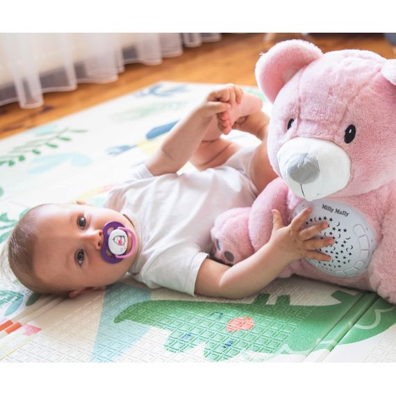 Milly Mally Milly plyšová hračka s projektorem Bear Pink, Kolor: Bear Pink, 10 zdjęcie