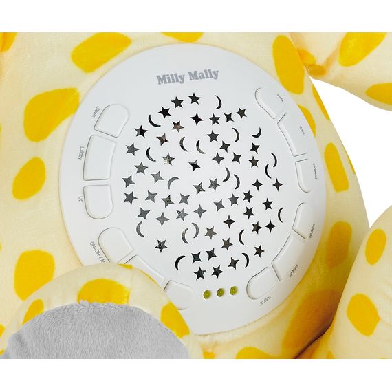 Milly Mally Milly plyšová hračka s projektorem Giraffe, Kolor: Giraffe, 11 zdjęcie
