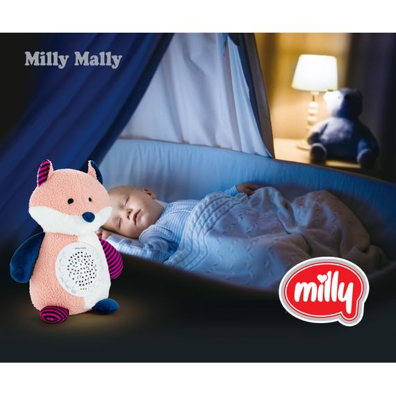 Milly Mally Milly plyšová hračka s projektorem Fox, Kolor: Fox, 17 zdjęcie