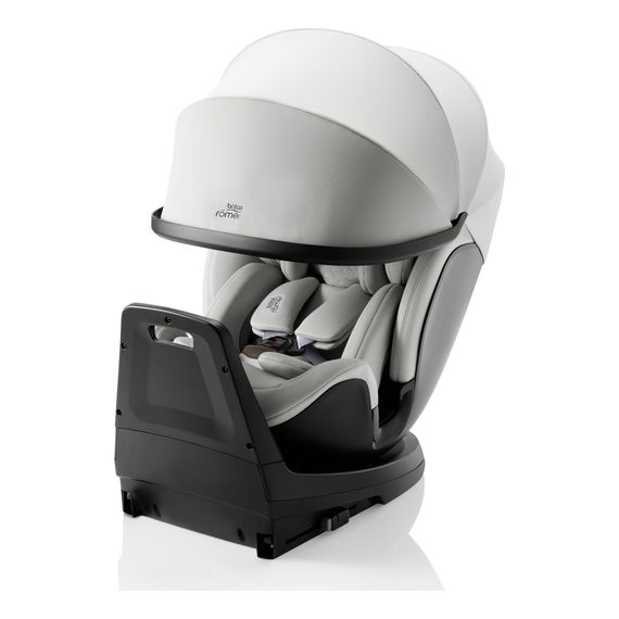 Britax Romer Swivel-Grow Max Air LUX Onyx Black, Kolor: Linen Grey, 6 zdjęcie