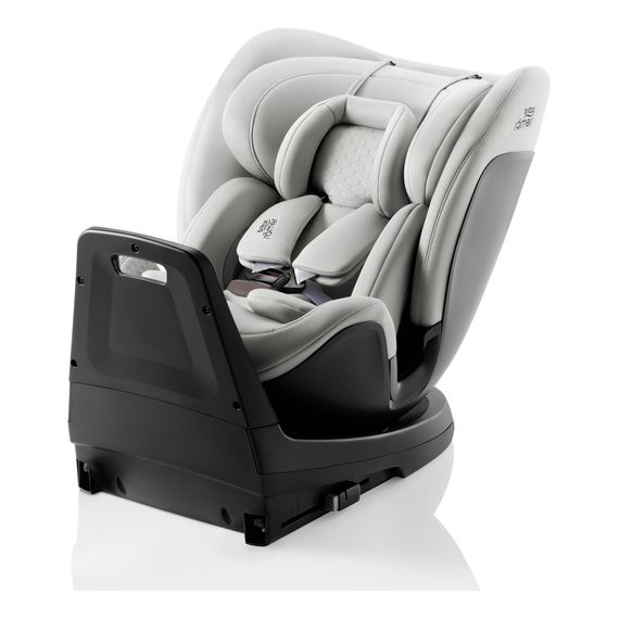 Britax Romer Swivel-Grow Max Air LUX Onyx Black, Kolor: Linen Grey, 7 zdjęcie