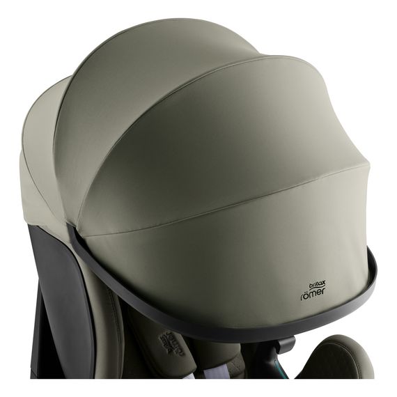 Britax Romer Swivel-Grow Max Air LUX Onyx Black, Kolor: Urban Olive, 21 zdjęcie