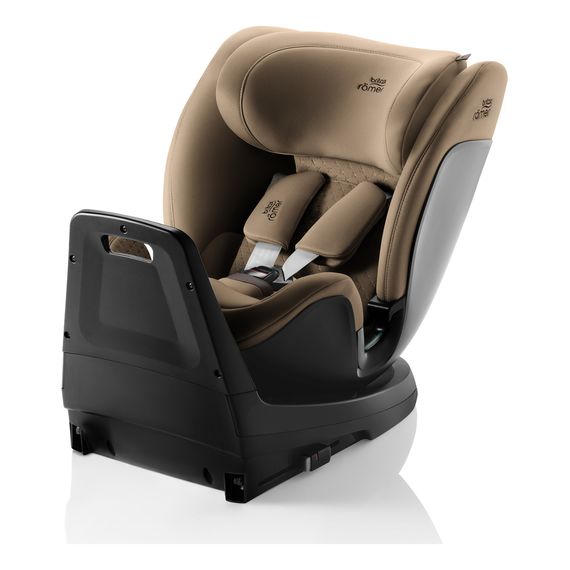 Britax Romer Swivel-Grow Max Air LUX Onyx Black, Kolor: Warm Caramel, 8 zdjęcie