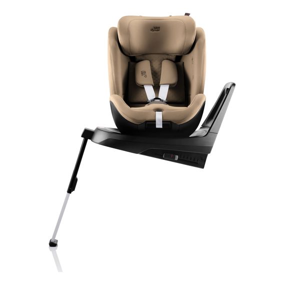 Britax Romer Swivel-Grow Max Air LUX Onyx Black, Kolor: Warm Caramel, 12 zdjęcie