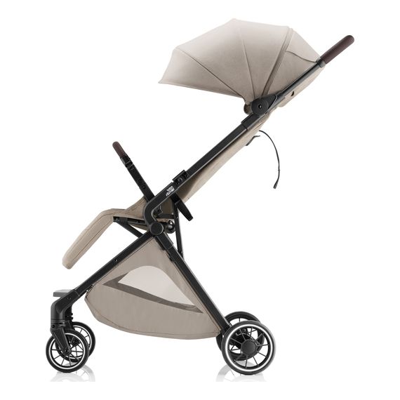 Britax Romer Tira Carbon Black, Kolor materiału: Teak, 3 zdjęcie