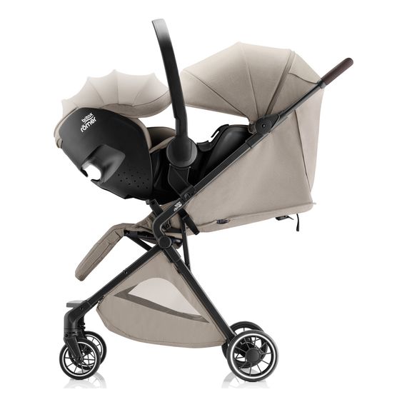 Britax Romer Tira Carbon Black, Kolor materiału: Teak, 8 zdjęcie