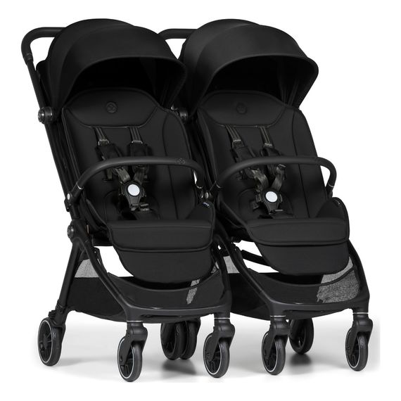 Bumprider Connect Mini — sportovní kočárek s magnetickým spojovacím systémem, Kolor materiału: Black, 9 zdjęcie