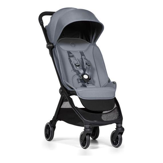 Bumprider Connect Mini — sportovní kočárek s magnetickým spojovacím systémem, Kolor materiału: Grey