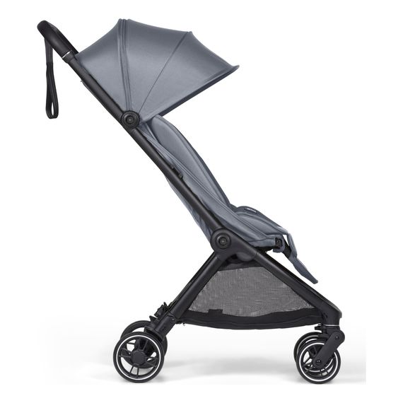 Bumprider Connect Mini — sportovní kočárek s magnetickým spojovacím systémem, Kolor materiału: Grey, 7 zdjęcie