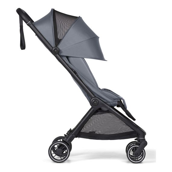Bumprider Connect Mini — sportovní kočárek s magnetickým spojovacím systémem, Kolor materiału: Grey, 8 zdjęcie