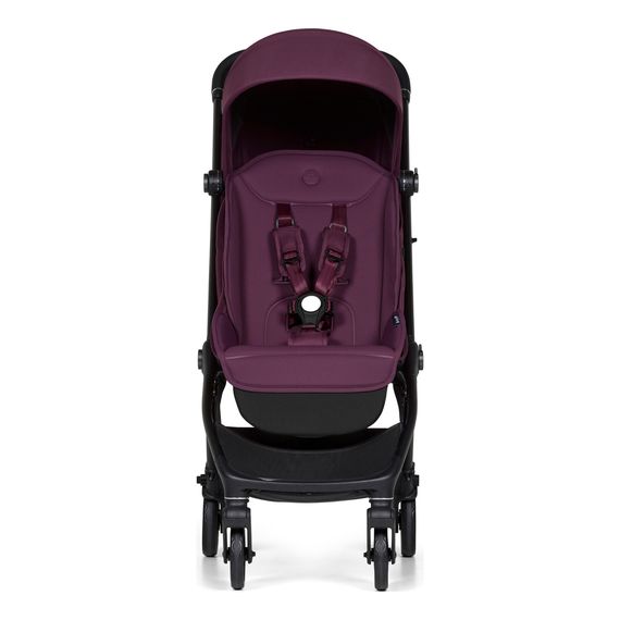 Bumprider Connect Mini — sportovní kočárek s magnetickým spojovacím systémem, Kolor materiału: Italian Plum, 6 zdjęcie