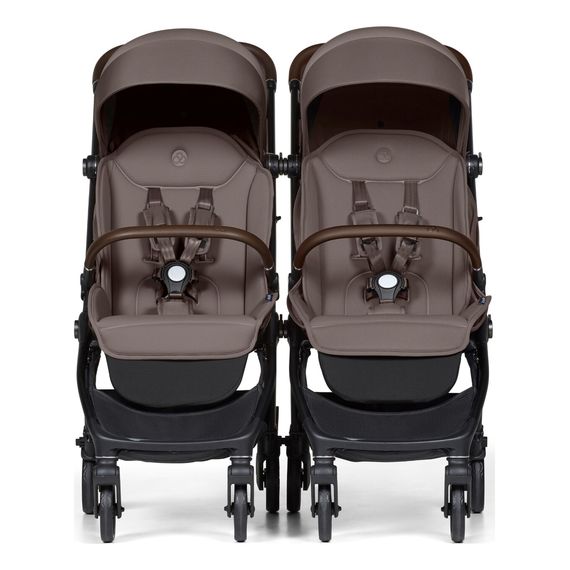 Bumprider Connect Mini – wózek spacerowy z systemem magnetycznego łączenia, Kolor materiału: Taupe, 9 zdjęcie