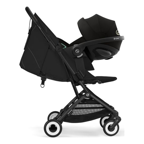 Cybex Orfeo - cestovní kočárek do letadla, Kolor materiału: Magic Black, 11 zdjęcie