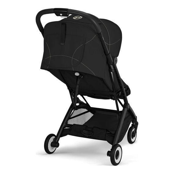 Cybex Orfeo - cestovní kočárek do letadla, Kolor materiału: Magic Black, 12 zdjęcie