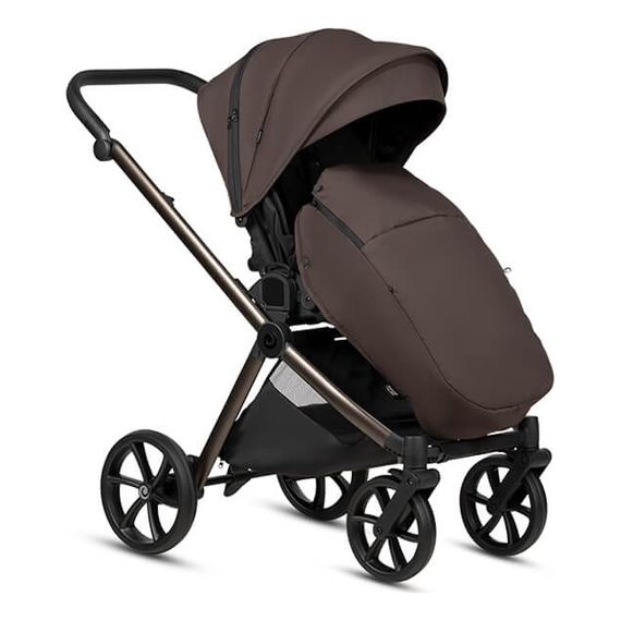 Tutis Mio 3+ kombinovaný kočárek 2v1, Kolekcja: Essential, Kolor materiału: 024 Coffee Brown, 12 zdjęcie