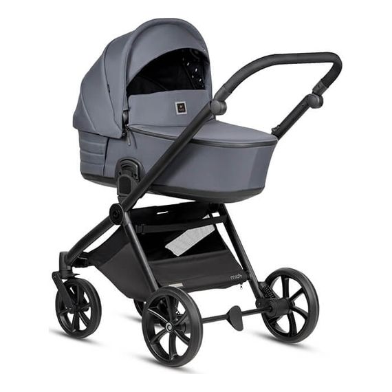 Tutis Mio 3+ kombinovaný kočárek 2v1, Kolekcja: Essential, Kolor materiału: 103 Dark Grey, 7 zdjęcie