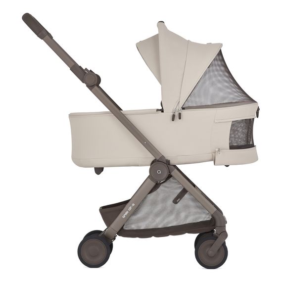 Anex Air-Q 2w1 Karamell, Rodzaj wózka: głęboko-spacerowy, Kolor materiału: Vanille, 10 zdjęcie