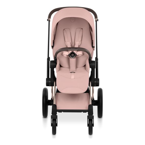 Cybex Priam 5 2w1 Style City Grey - Chrome Brown, Rodzaj: głęboko-spacerowy, Kolekcja: Style, Kolor: Peach Pink, Kolor ramy: Rosegold, image , 10 image