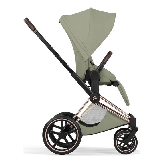Cybex Priam 5 2w1 Style City Grey - Chrome Brown, Rodzaj: głęboko-spacerowy, Kolekcja: Style, Kolor: Sage Green, Kolor ramy: Rosegold, image , 11 image