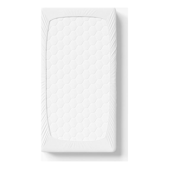 Eevi prześcieradło bawełniane 120x60 Biały, 4 zdjęcie