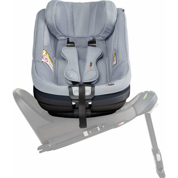 BeSafe Go Beyond z Beyond 2 360 i bazą Beyond  - obrotowy zestaw modularny ( 40 - 125 cm | 0 - 22 kg | 0 - 6 lat), Baza: zestaw modularny z bazą Beyond Base, Kolor: Peak Mesh, 5 zdjęcie