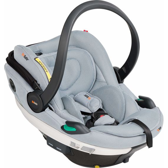 BeSafe Go Beyond z Beyond 2 360 i bazą Beyond  - obrotowy zestaw modularny ( 40 - 125 cm | 0 - 22 kg | 0 - 6 lat), Baza: zestaw modularny z bazą Beyond Base, Kolor: Peak Mesh, 6 zdjęcie