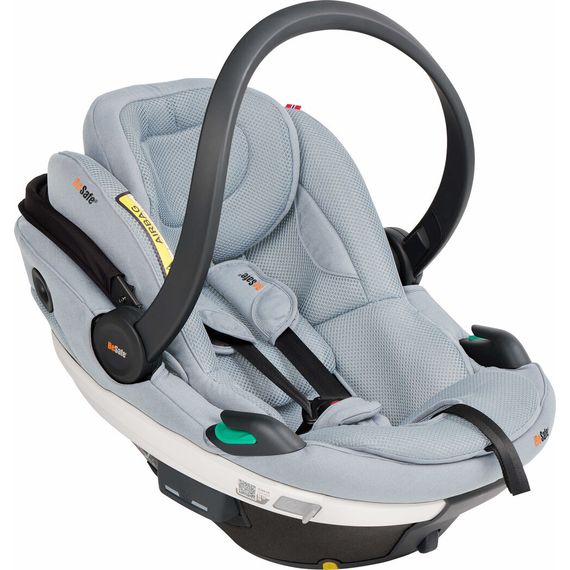 BeSafe Go Beyond z Beyond 2 360 i bazą Beyond  - obrotowy zestaw modularny ( 40 - 125 cm | 0 - 22 kg | 0 - 6 lat), Baza: zestaw modularny z bazą Beyond Base, Kolor: Peak Mesh, 7 zdjęcie
