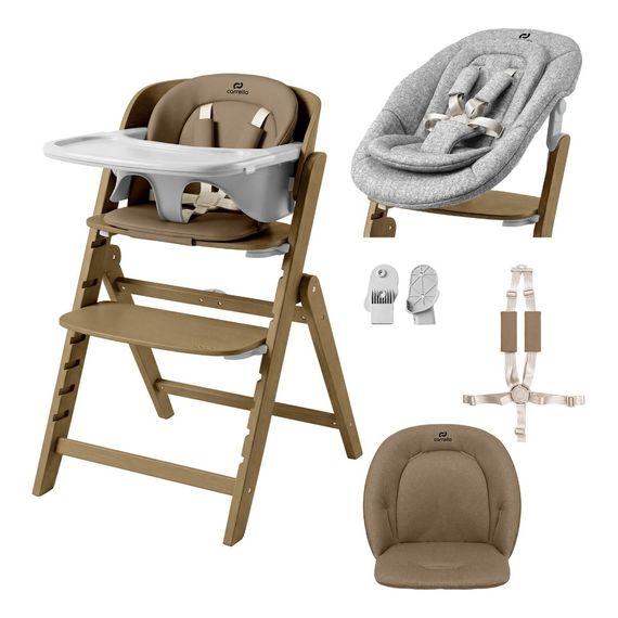 Carrello Focus krzesełko do karmienia Sahara Beige, Kolor: Sahara Beige, image 