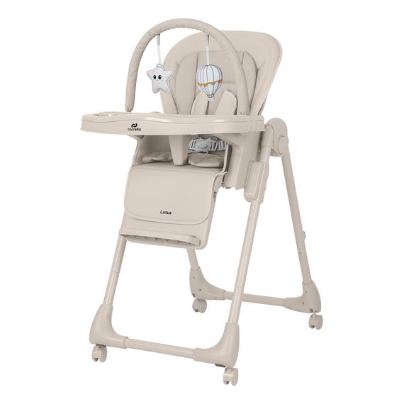Carrello Lotus krzesełko do karmienia Dune Beige, Kolor: Dune Beige, image 