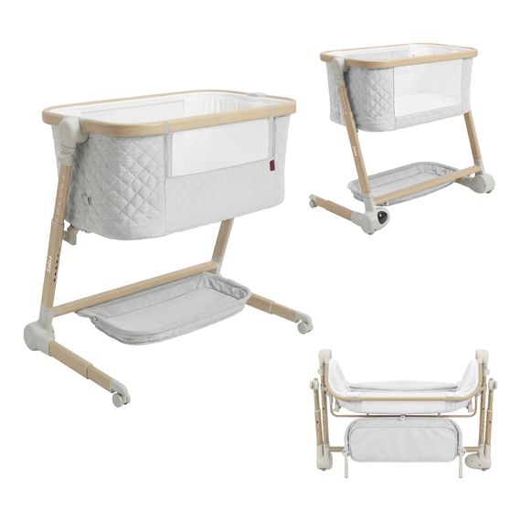 Carrello Salsa łóżeczko dostawne Velora Grey, Kolor: Velora Grey, 5 zdjęcie