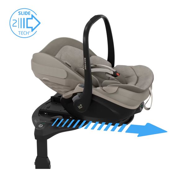 Maxi-Cos Pebble Slide Pro Oak Truffle, Baza: bez bazy, Kolor: Sapphire Sand, image , 10 image