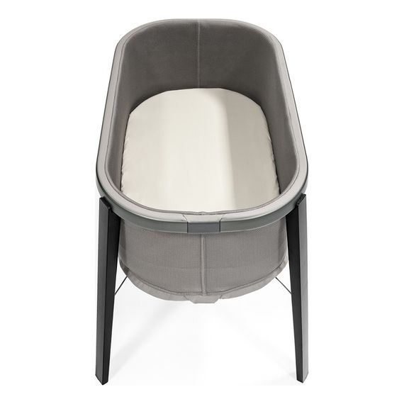 Stokke Snoozi łóżeczko turystyczne Graphite Grey z torbą transportową, 4 zdjęcie