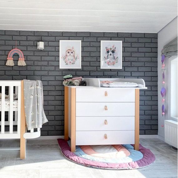 Veres Monaco 900 - komoda dziecięca (90 cm) - White Natural - ekspozycja, 4 zdjęcie