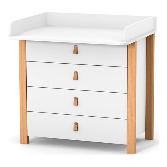 Veres Monaco 900 - komoda dziecięca (90 cm) - White Natural - ekspozycja, 7 zdjęcie