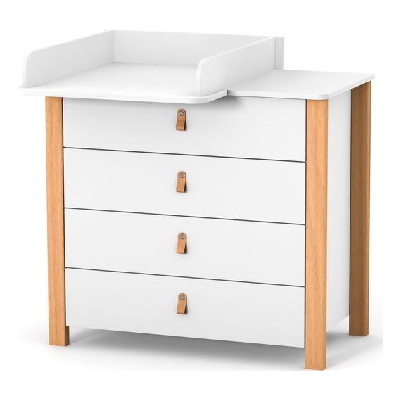 Veres Monaco 900 - komoda dziecięca (90 cm) - White Natural - ekspozycja, 8 zdjęcie
