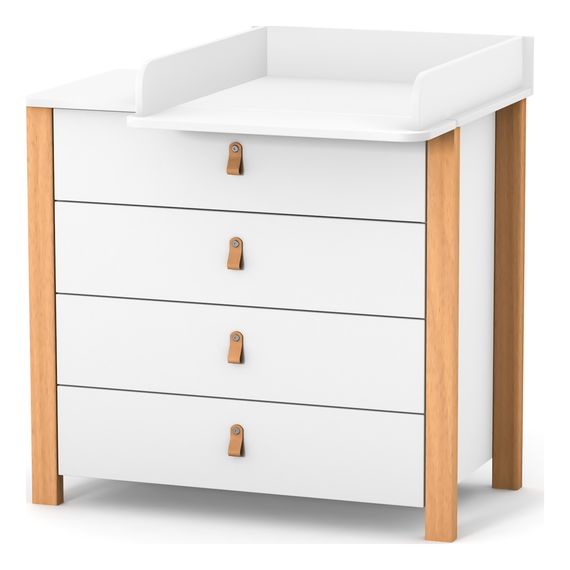 Veres Monaco 900 - komoda dziecięca (90 cm) - White Natural - ekspozycja, 9 zdjęcie
