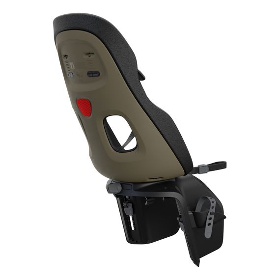 Thule Yepp Nexxt 2 Maxi mocowany na bagażniku fotelik rowerowy Deep Khaki, 3 zdjęcie