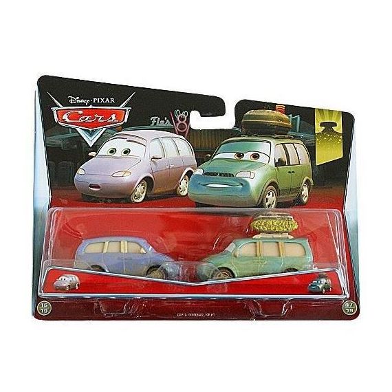 Auta Cars dwupak, Kolor: violet-green