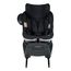 BeSafe iZi Turn i-Size - 360° Rotating Toddler Car Seat (61-105 cm | 9-18 kg | 6 months - 4 years), Kolor: Fresh Black Cab, image , 5 image