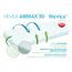 Hevea Schaumstoffmatratze Airmax 3D 130x70, Rozmiar: 130x70, Pokrowiec: Aegis Natural Care, 2 zdjęcie