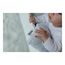 Hevea Milusie Jersey 100% Cotton Fitted Sheet 200x80 White, image , 4 image