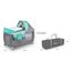 Lionelo Sven Plus cestovní postýlka Turquoise Grey, Kolor: Turquoise - Grey, 13 zdjęcie