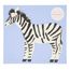 Meri Meri Serwetki Zebra Safari, 2 zdjęcie