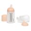 Suavinex zestaw butelek Zero Zero - butelka 270ml, smoczek i woreczek 3m+, Pojemność: 270 ml