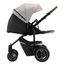 Britax Romer Smile III wózek głęboko-spacerowy, Rodzaj wózka: głęboko-spacerowy, Kolor materiału: Pure Beige, Kolor ramy: Black - Brown Grip, 8 zdjęcie